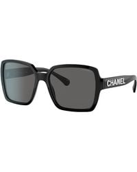 CHANEL - Sunglass Square Sunglasses Ch5408 - Lyst