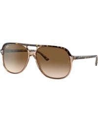 Ray-Ban - Bill Sonnenbrillen Tortoise Fassung Braun Glas 60-14 - Lyst