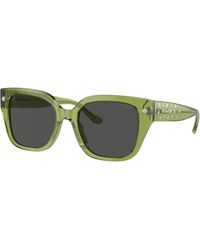COACH - Logo-Print Square-Frame Sunglasses - Lyst