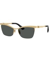 CHANEL - Sunglass Cat Eye Sunglasses Ch4302 - Lyst