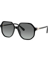 Swarovski - Sk6003f Low Bridge Fit Sunglasses - Lyst