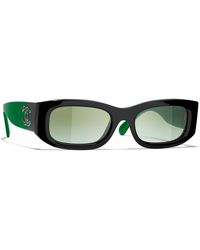 CHANEL - Sunglass Rectangle Sunglasses Ch5525 - Lyst