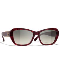 Chanel - Sunglass Butterfly Sunglasses Ch5516 - Lyst