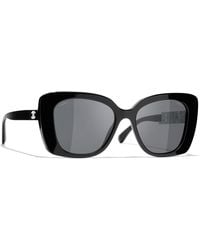CHANEL - Sunglass Square Sunglasses Ch5422b - Lyst