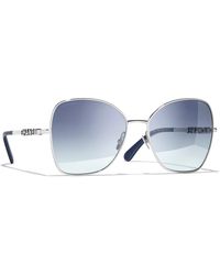CHANEL - Sunglass Butterfly Sunglasses Ch4283 Ch4283 - Lyst
