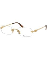 Miu Miu - Sunglass Mu B50s - Lyst