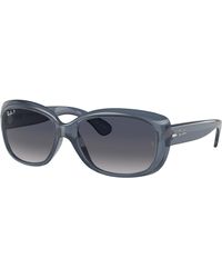 Ray-Ban - Sunglass Rb4101 Jackie Ohh Transparent - Lyst