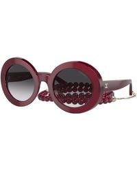 Chanel - Sunglass Round Sunglasses CH5489 - Lyst