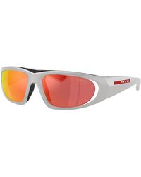 Prada Linea Rossa - Sunglass Ps 01us Active - Lyst