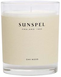 Sunspel Oak Wood Candle 185g - Multicolour