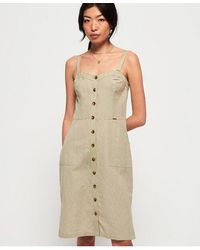 superdry rae midi dress