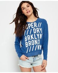 Superdry - Parsons Slouch Top 90's Mid Marl - Lyst