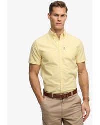 Superdry - Essentials Oxford Short Sleeve Shirt - Lyst