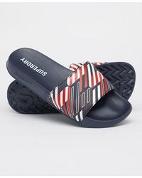 Superdry - All Over Print Pool Sliders All Over Print - Lyst
