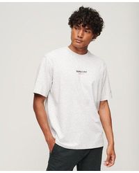 Superdry - T-shirt ample à logo sportswear - Lyst