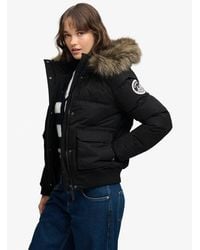 Superdry - Everest Ella Bomber Jacket - Lyst