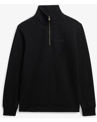 Superdry - Essential Logo Half Zip Sweatshirt - Lyst