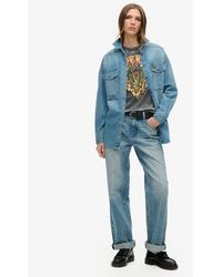 Superdry - & Co Biker Rock Graphic T-shirt - Lyst