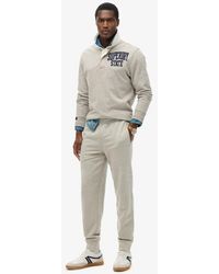 Superdry - & Co Essential Logo Half Brushed joggers - Lyst