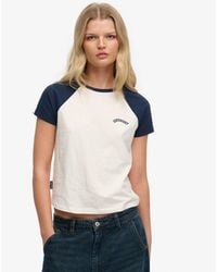 Superdry - & Co Essential Logo Retro T-shirt - Lyst