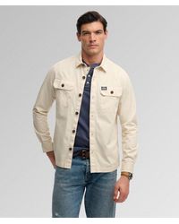 Superdry - & Co Two Pocket Overshirt - Lyst