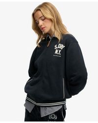 Superdry - & Co Country Club Jersey Bomber - Lyst