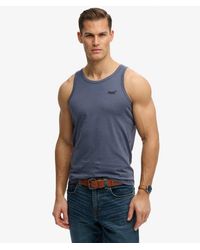 Superdry - & Co Unbrushed Essential Logo Vest - Lyst