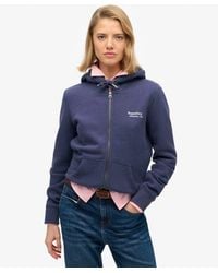 Superdry - & Co Athletic Essentials Logo Zip Hoodie - Lyst