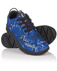 Superdry - Scuba Runner Trainers Python - Lyst