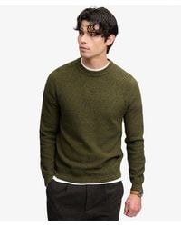 Superdry - & Co Texture Knit Jumper - Lyst