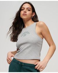 Superdry - Athletic Essentials Waffle Tank Top - Lyst