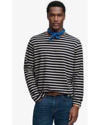 Superdry - & Co The Merchant Store - Stripe Long Sleeve Top - Lyst