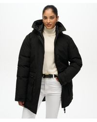 Superdry - City Padded Parka Jacket - Lyst