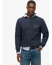 Superdry - & Co Athletic Essentials Crew Sweatshirt - Lyst
