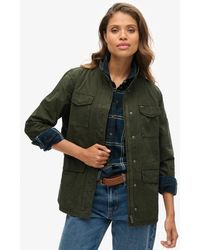 Superdry - & Co Classic Embellished St Tropez M65 Military Jacket - Lyst