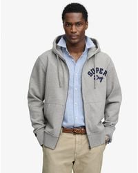 Superdry - & Co Vintage Athletic Zip Hoodie - Lyst