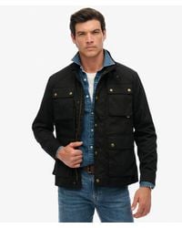 Superdry - & Co The Merchant Store - Wax Racer Jacket - Lyst