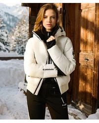 Superdry - Hooded Ski Bomber Jacket - Lyst