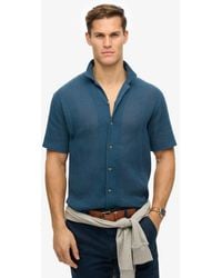 Superdry - Knitted Texture Shirt - Lyst