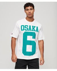 Superdry - & Co Osaka Logo Loose T-shirt - Lyst