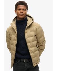 Superdry - & Co Hooded Quilted Puffer Coat - Lyst