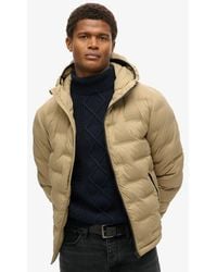 Superdry - & Co Hooded Quilted Puffer Coat - Lyst