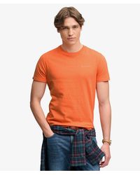 Superdry - & Co Essential Company Logo Embroidered T-shirt - Lyst