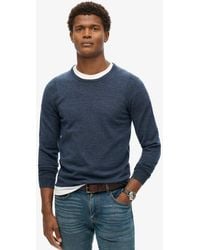Superdry - & Co Merino Crew Jumper - Lyst