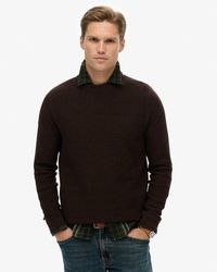 Superdry - & Co Light Weight Cotton Texture Jumper - Lyst