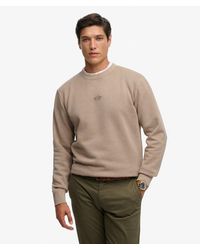 Superdry - & Co Micro Logo Crew - Lyst