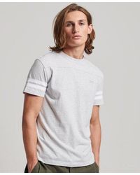 Superdry - Organic Cotton Essential Logo Quarterback T-shirt - Lyst