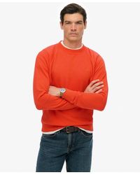 Superdry - & Co Essential Logo Raglan Crew Sweatshirt - Lyst