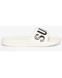 Superdry - Core Pool Sliders White - Lyst