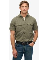 Superdry - & Co Military Short Sleeve Shirt - Lyst